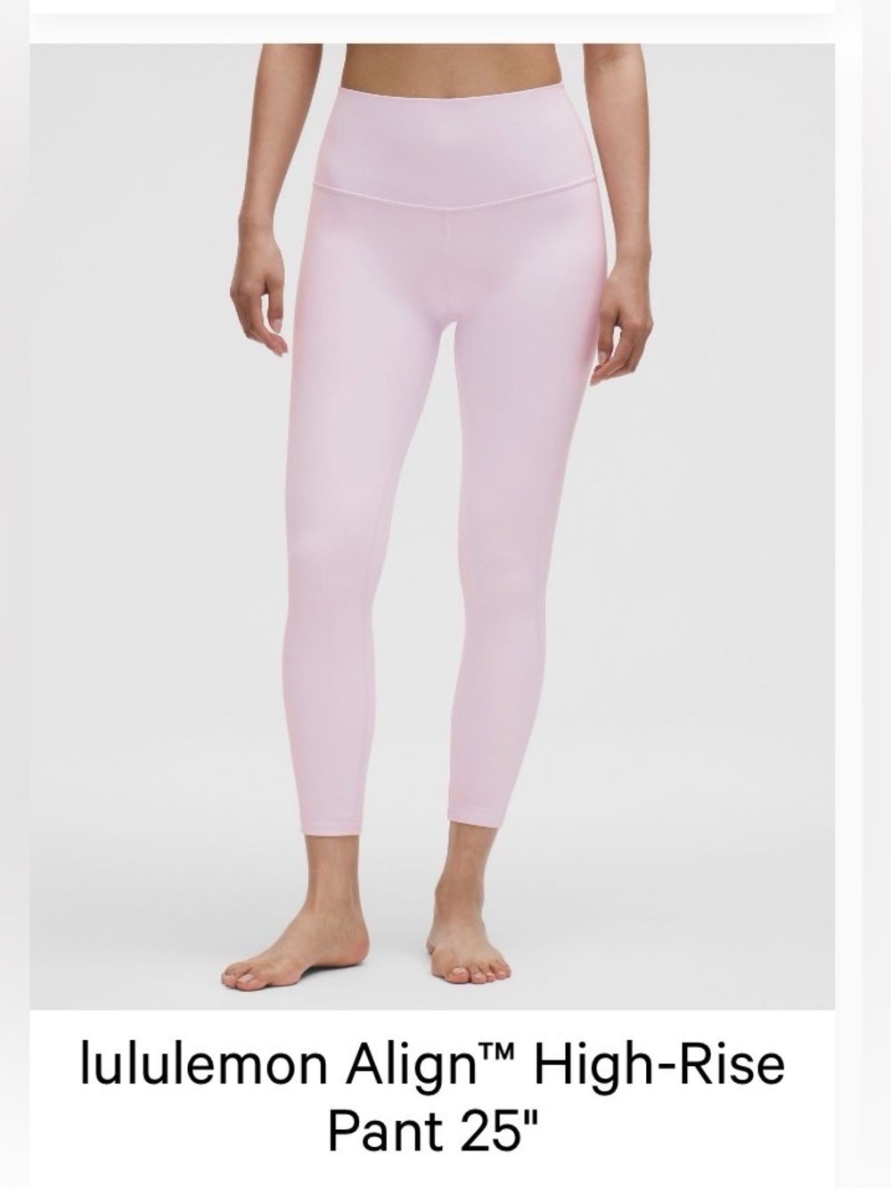 Lululemon Align High Rise Legging 25”